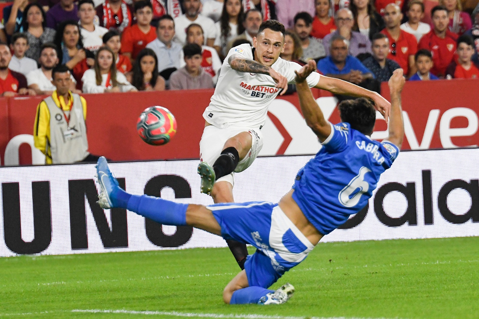 Sevilla surprises Getafe Getafe-Sevilla
