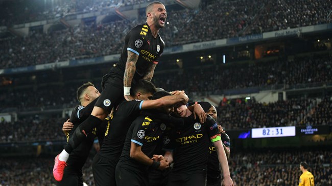 City assault the Bernabéu