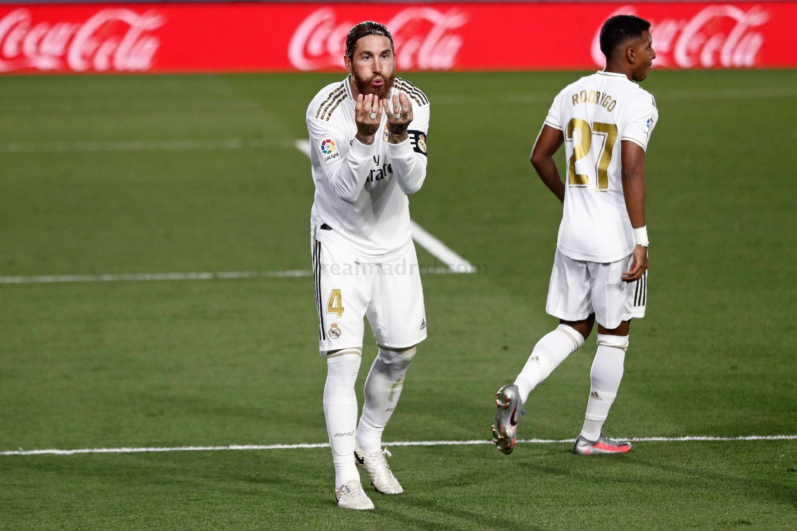 El Madrid sufre, gana y acaricia el título Madrid-Getafe