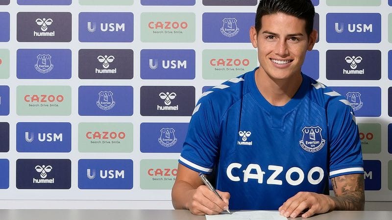 James Rodríguez meets again with Ancelotti James Rodríguez ficha por el Everton