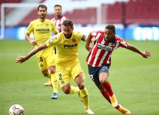 Atlético crash against a yellow wall