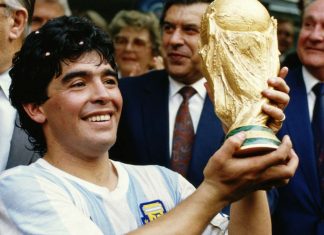 Maradona, un símbolo mundial Diego Maradona 1986