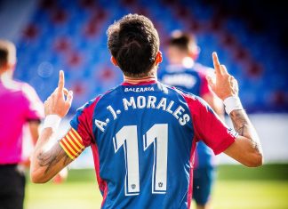 Morales, comandante y corazón ‘granota’ Morales Levante