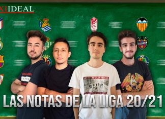 Las notas de LaLiga 2020/2021 Las notas de LaLiga 20-21 | ELXIIDEAL