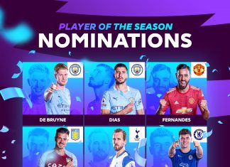 Premier League POTS nominees Premier League POTS