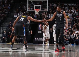 Eastern Conference strengthens Kevin Durant y James Harden Brooklyn Nets
