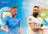 Manchester City – Real Madrid, candidate against teacher Manchester City - Real Madrid