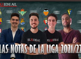 Las notas de LaLiga 21/22 Las notas de la Liga 21/22 - ELXIIDEAL