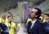 Unai Emery, misunderstood genius Unai Emery con el trofeo de Europa League