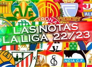 Las notas de LaLiga 22/23 Las Notas de LaLiga 22/23