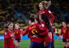 Festival de goles de España en su debut mundialista Festival de goles de España en su debut mundialista