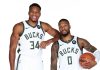 The new look Milwaukee Bucks have their eyes on the ring Los nuevos Milwaukee Bucks ponen la mira en el anillo