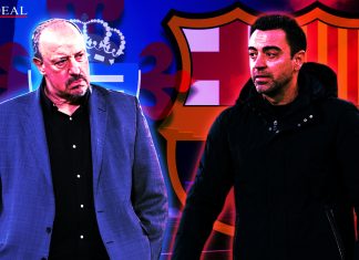 Benítez and Xavi, who arrives in worse shape? Benítez y Xavi, ¿quién llega peor?