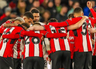 Sheffield United, a totally collapsed team Sheffield United, un equipo totalmente derrumbado