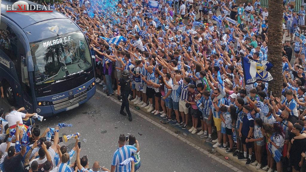 Recibimiento Malaga CF
