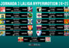 Horarios jornada 3 LaLiga Hypermotion 2024/2025 Horarios jornada 3 LaLiga Hypermotion 2024/2025