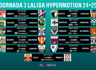 Horarios jornada 3 LaLiga Hypermotion 2024/2025 Horarios jornada 3 LaLiga Hypermotion 2024/2025