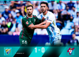 El Málaga se reencuentra con la victoria ante un Eibar sin respuesta (1-0) El Málaga se reencuentra con la victoria ante un Eibar sin respuesta (1-0)