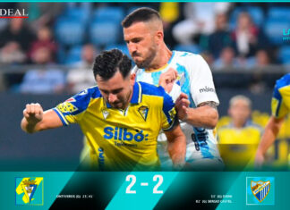 La vida sigue igual para Cádiz y Málaga (2-2) La vida sigue igual para Cádiz y Málaga (2-2)