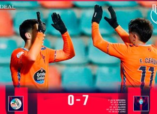 El Celta hace los deberes y elimina al Salamanca de forma contundente (0-7) El Celta hace los deberes y elimina al Salamanca de forma contundente (0-7)
