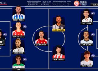 ELXIIDEAL de la jornada 20 en la Primera RFEF ELXIIDEAL de la jornada 20 en la Primera RFEF