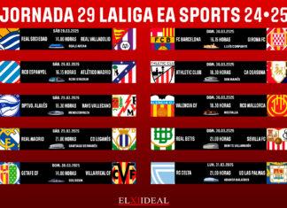 Horarios jornada 29 LaLiga EA Sports 2024/2025 Horarios Jornada 29 LaLiga EA Sports 2024/2025