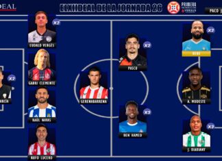 ELXIIDEAL de la jornada 26 en la Primera RFEF ELXIIDEAL de la jornada 26 en Primera RFEF