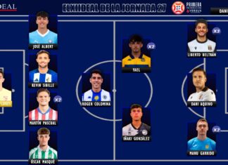 ELXIIDEAL de la jornada 27 en la Primera RFEF ELXIIDEAL de la jornada 27 en Primera RFEF