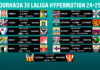 Horarios jornada 38 LaLiga Hypermotion 2024/2025 Horarios jornada 38 LaLiga Hypermotion 2024/2025