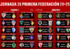 Horarios jornada 38 Primera Federación 2024/2025 Horarios jornada 38 Primera Federación 2024/2025