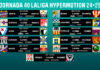 Horarios jornada 40 LaLiga Hypermotion 2024/2025 Horarios jornada 40 LaLiga Hypermotion 2024/2025