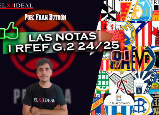 Las notas del Grupo II de Primera Federación 24/25 Las notas del Grupo II de Primera Federación 24/25
