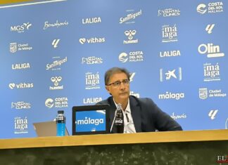 Loren Juarros, satisfecho y confiado con el proyecto del Málaga CF Loren Juarros, satisfecho y confiado con el proyecto del Málaga CF