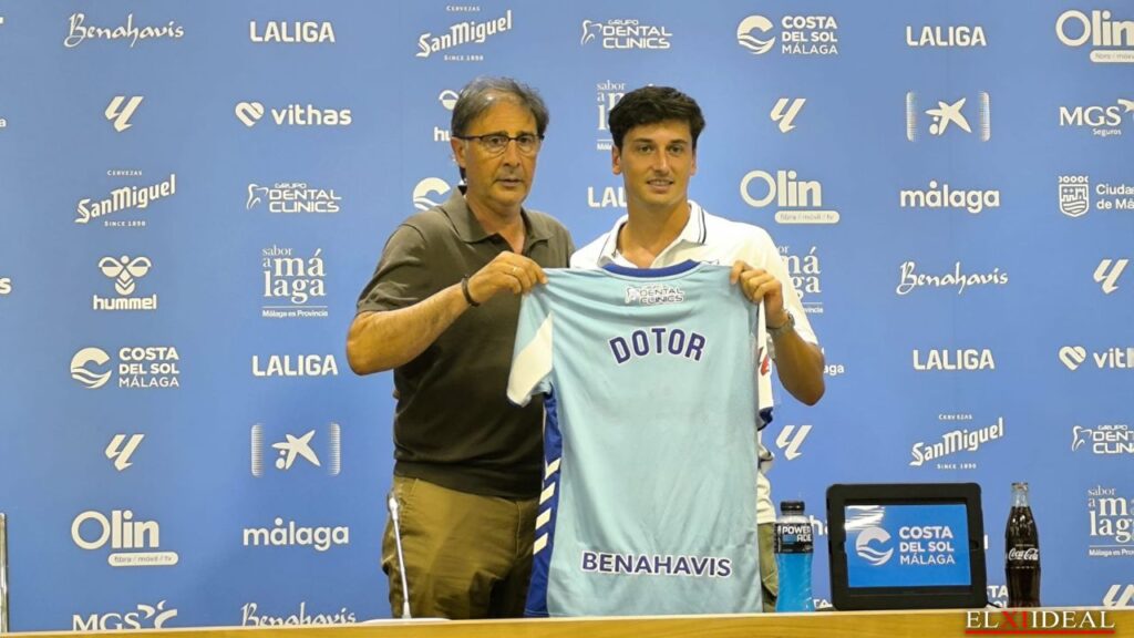 Loren Juarros y Carlos Dotor Málaga CF