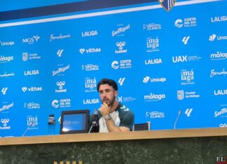 Carlos Puga: «Queremos que Pellicer siga en el Málaga muchos años más» Portada rueda de prensa Carlos Puga