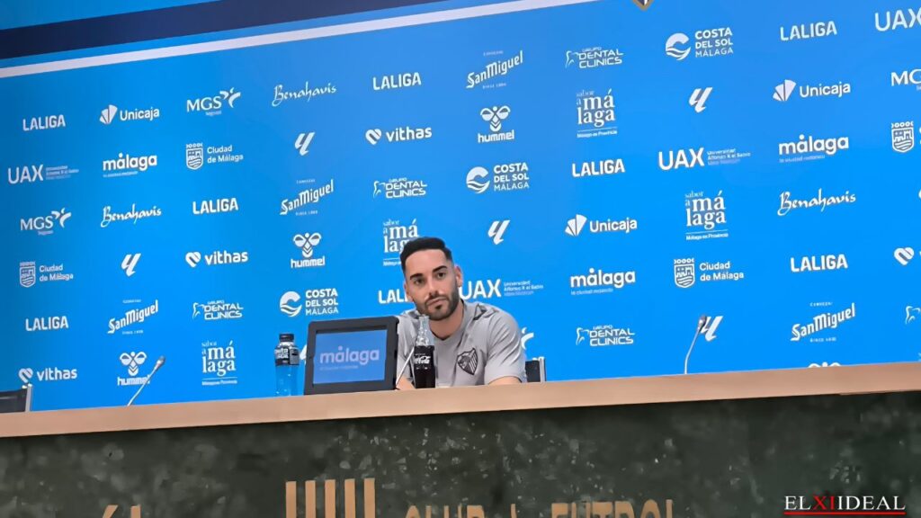 Víctor García, en rueda de prensa