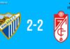 El Granada estrena su casillero ante el Málaga (2-2) El Granada estrena su casillero ante el Málaga (2-2)