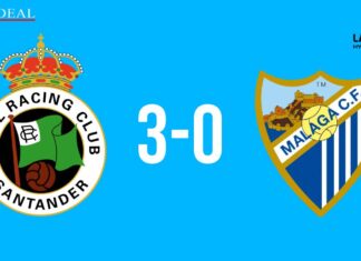El Racing de Santander resurge ante un Málaga mermado (3-0) El Racing de Santander resurge ante un Málaga mermado (3-0)
