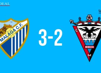 El Málaga tira de épica y vence al Mirandés (3-2) El Málaga tira de épica y vence al Mirandés (3-2)