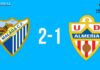 El Málaga despega ante el Almería (2-1) El Málaga despega ante el Almería (2-1)