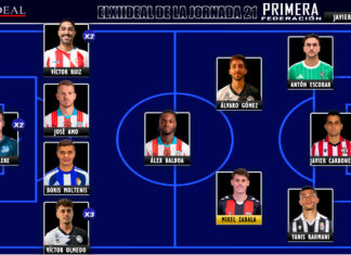 ELXIIDEAL de la jornada 21 en la Primera RFEF 25/26 ELXIIDEAL de la jornada 21 en la Primera RFEF 25/26