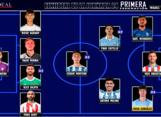 ELXIIDEAL de la jornada 24 en la Primera RFEF 25/26 ELXIIDEAL de la jornada 24 en la Primera RFEF 25/26