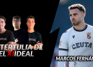 Marcos Fernández: «En el Ceuta no nos ponemos techo, podemos pelear el playoff» Marcos Fernández: "En el Ceuta no nos ponemos techo, podemos pelear el playoff"