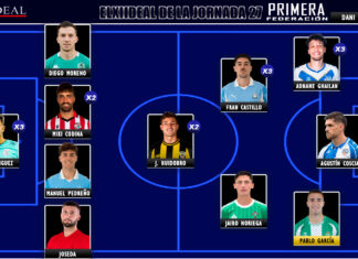 ELXIIDEAL de la jornada 27 en la Primera RFEF 25/26 ELXIIDEAL de la jornada 27 en la Primera RFEF 25/26