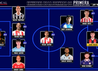 ELXIIDEAL de la jornada 30 en la Primera RFEF 25/26 ELXIIDEAL de la jornada 30 en la Primera RFEF 25/26