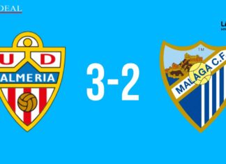 El Almería presenta su candidatura al ascenso directo (3-2) El Almería presenta su candidatura al ascenso directo (3-2)