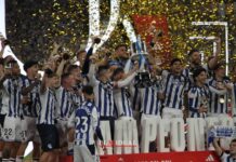 La Real Sociedad vence al Atlético de Madrid y se proclama campeona de la Copa del Rey La Real Sociedad vence al Atlético de Madrid y se proclama campeona de la Copa del Rey