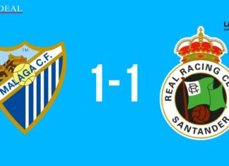 El Málaga se queda a medias (1-1) El Málaga se queda a medias (1-1)