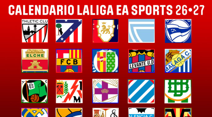 Calendario LaLiga EA Sports 26/27 Calendario LaLiga EA Sports 26/27