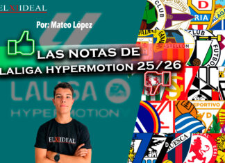 Las notas de LaLiga Hypermotion 25/26 Las notas de LaLiga Hypermotion 25-26
